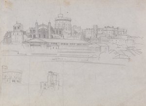 Castello di Windsor da Edward Lear